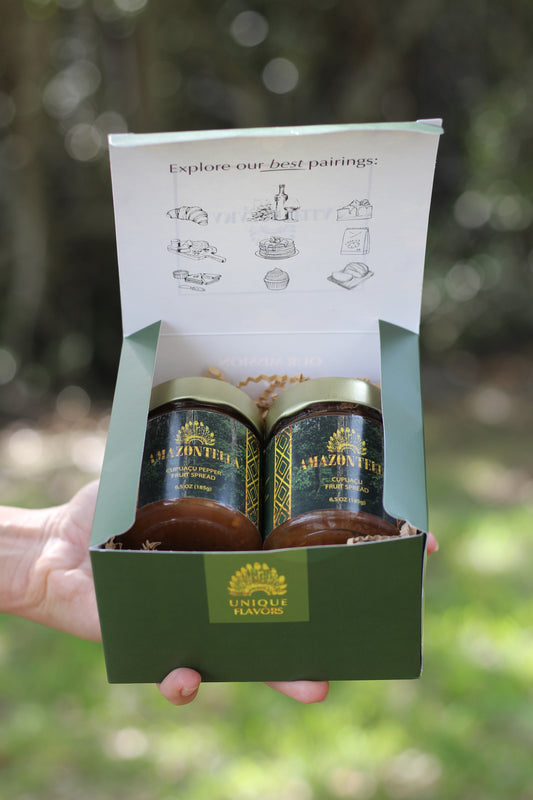 Amazonian Exclusive Valentine’s Set Gift - Cupuaçu and Cupuacu Pepper Superfruit spreads